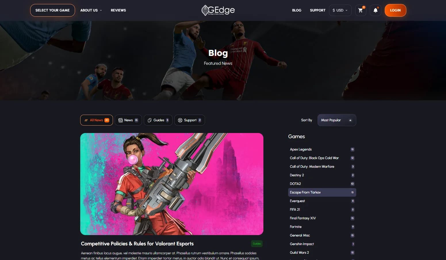 OGEdge services and packages selection